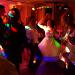 Bride And Guests Party Hard To The Band
